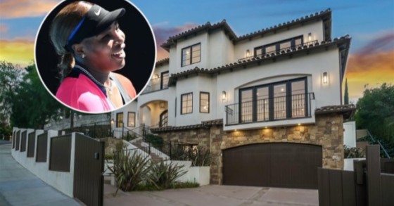 Serena Williams mette in vendita la sua casa di Beverly Hills per 7,5 milioni di dollari