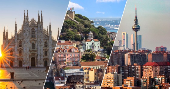 Le grandi città del Sud Europa che richiedono più sforzo per l’affitto. Milano al top