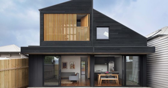 Una spettacolare casa prefabbricata nel centro di Melbourne