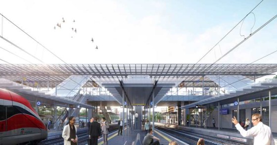 MilanoSesto, ecco come sarà la stazione in vetro e acciaio progettata da Renzo Piano
