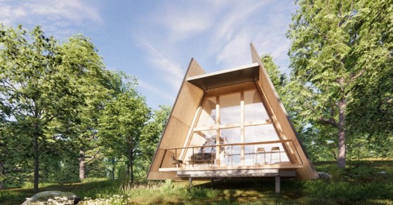 Queste capanne prefabbricate vengono affittate per lo smart working o per disconnettersi dalla vita urbana
