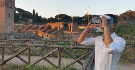 A VR experiernce of the Circus Maximus