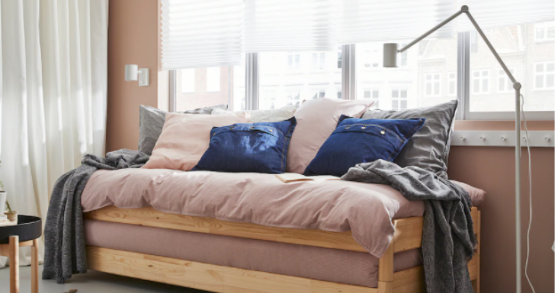 Il letto a scomparsa di Ikea ideale per arredare un ambiente piccolo