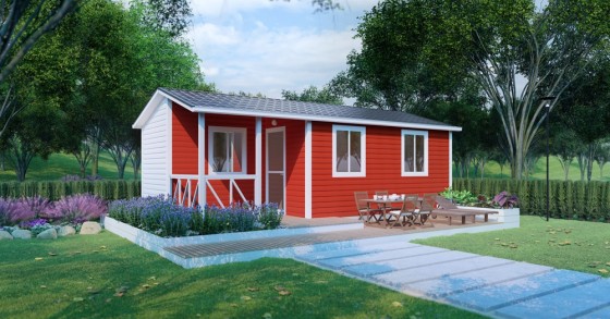 La casa prefabbricata de "La Casa di carta" che puoi comprare per meno di 30mila euro