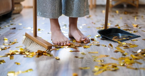Consigli per le pulizia di casa dopo le feste