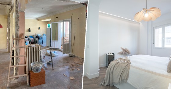 Ristrutturare una casa con un corridoio lungo: le foto del prima e del dopo