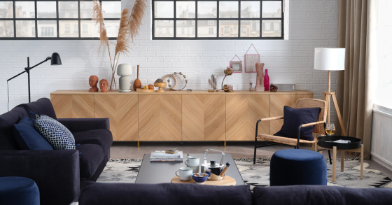 Come arredare un soggiorno elegante e moderno con mobili di Ikea