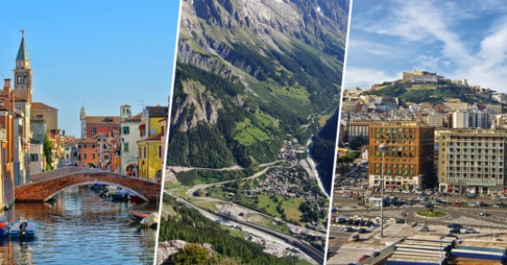 Was sind die Reiseziele für nachhaltigen Tourismus in Italien?
