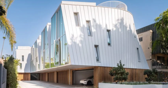 Il curioso progetto di case accessibili e di design vicino a Hollywood
