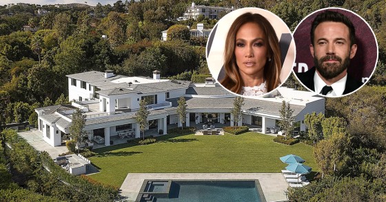 Alla scoperta dell' (enorme) nido d'amore di Jennifer Lopez e Ben Affleck a Bel-Air