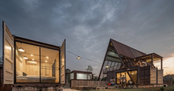 The Container Cabin, una casa realizzata con container