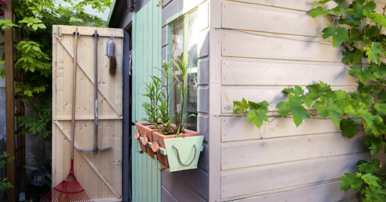 Casette da giardino in legno