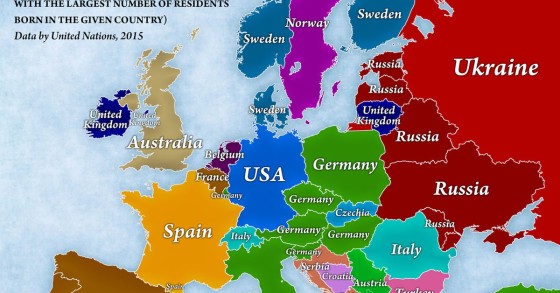 Il Paese di destinazione più popolare per gli emigranti europei