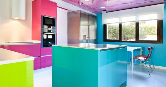 Cucina colorata