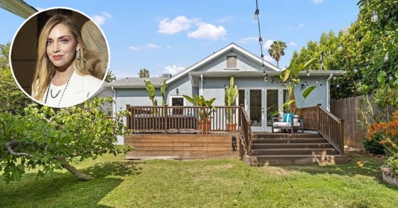 Casa di Chiara Ferragni a Los Angeles
