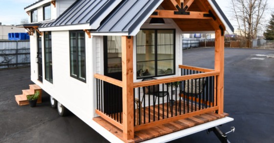 Mini casa su ruote