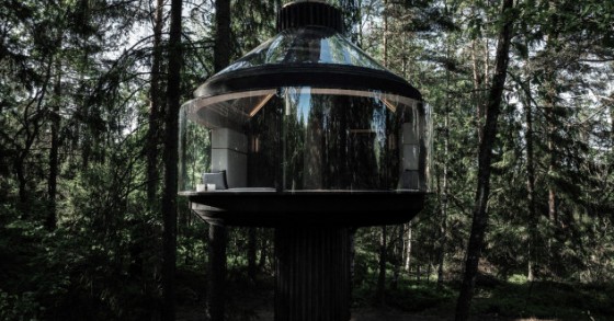 La spettacolare minicasa sull'albero costruita dal marchio automobilistico Polestar