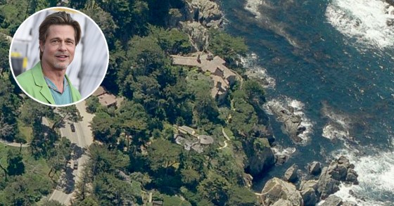 Brad Pitt acquista una casa di pietra su una scogliera per 40 milioni di dollari