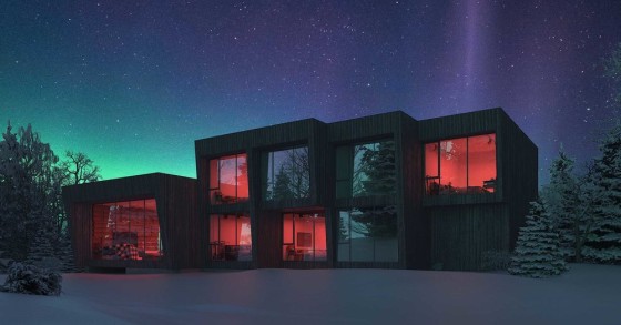 Vuoi scappare dal caldo? L'hotel in Alaska con una spettacolare vista sull'aurora boreale