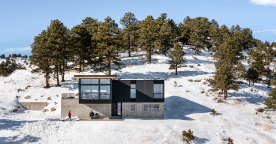 Una spettacolare casa di design per vivere in mezzo alla natura