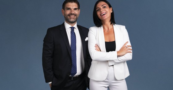 Gianluca Mari e Sanja Radovanovic