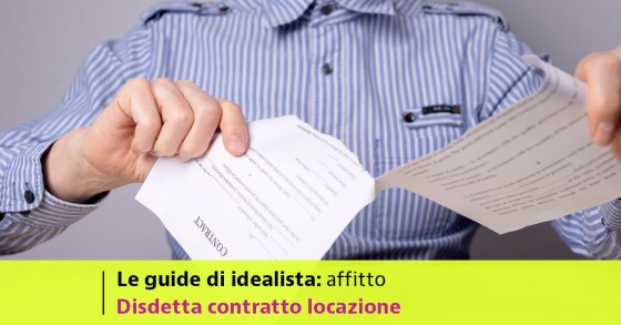 Disdetta contratto di locazione