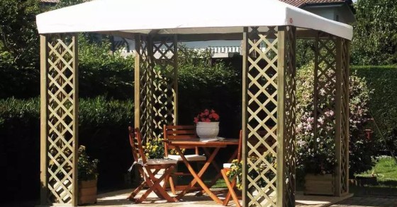 Come fissare un gazebo su terrazza senza bucare il pavimento