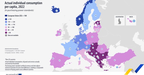 mappa ue consumi
