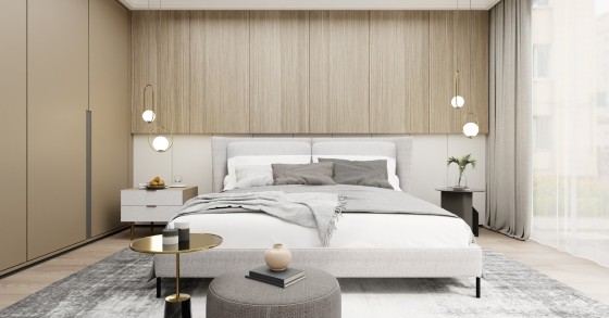 luci che scendono dal soffitto camera da letto