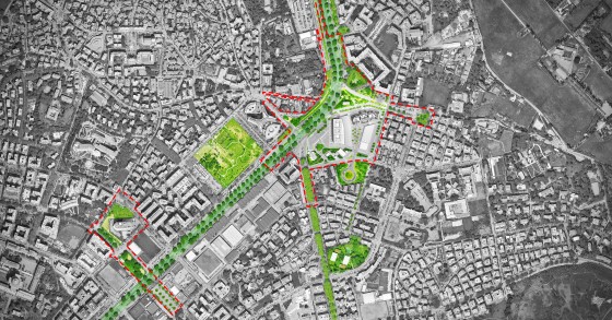 Rigenerazione urbana Piazza dei Navigatori, Roma