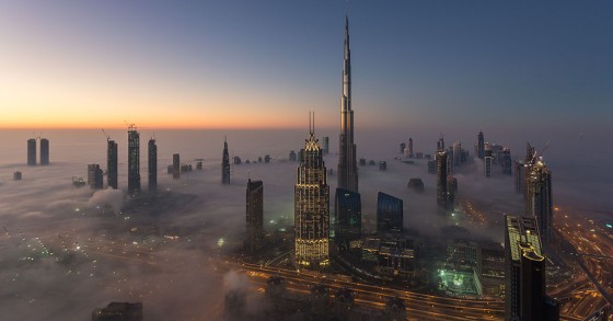 Skyline di Dubai