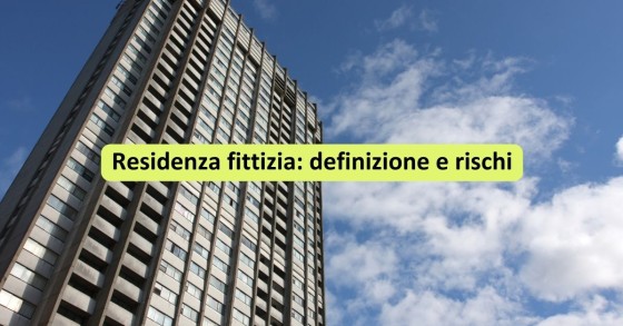 residenza fittizia