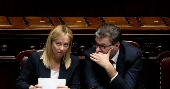 Meloni e Giorgetti