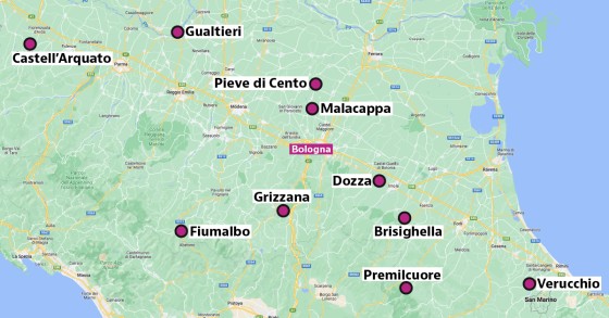 I migliori 10 paesi da vedere vicino Bologna
