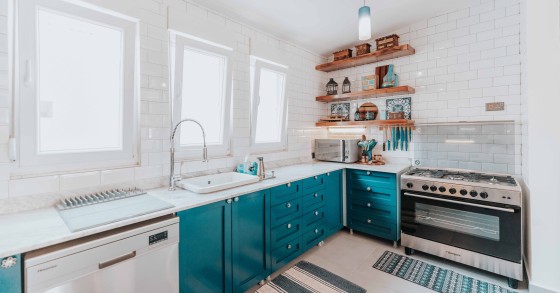 cucina blu
