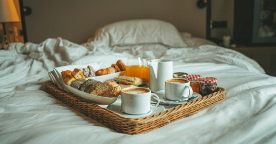 Petit-déjeuner à Rome