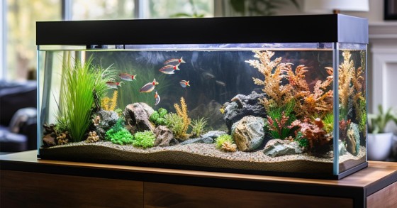 acquario casa moderna