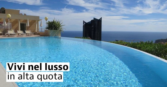 Case in vendita con la piscina sul tetto