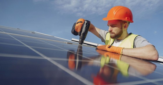 Installazione dell'impianto fotovoltaico