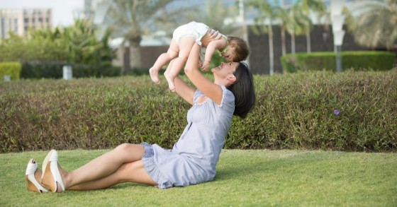 mamma con bambino