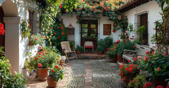 giardino stretto e lungo
