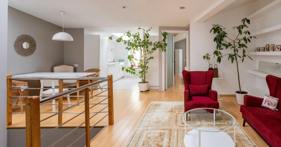 arredamento color prugna