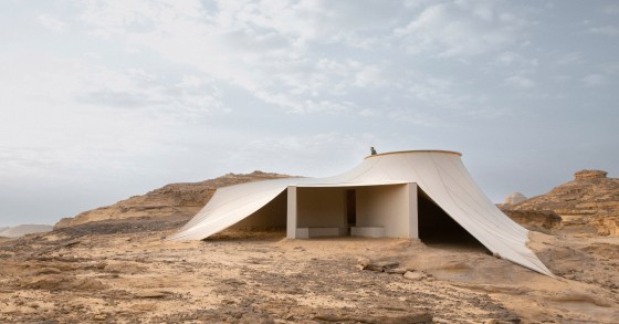 Le piattaforme panoramiche del deserto AlUla in Arabia Saudita