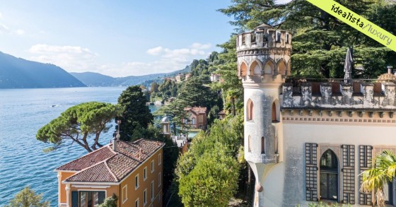 Castle for sale overlooking Lake Como