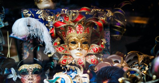Spektakulære masker fra Venedigs karneval / Wikipedia