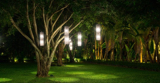 illuminare albero giardino