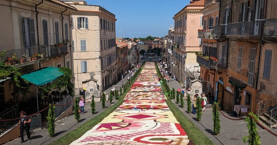 Infiorata flower festival