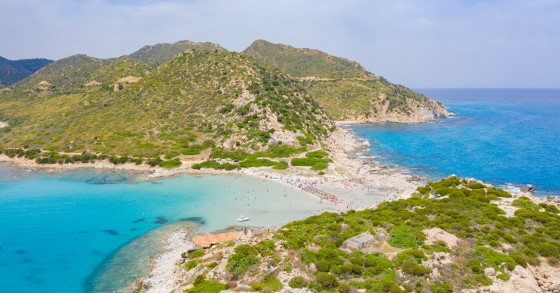 Secluded beaches in Italy