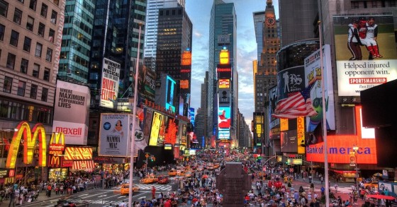 times square a new york