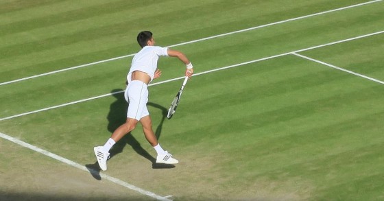 Novak Djokovic a Wimbledon